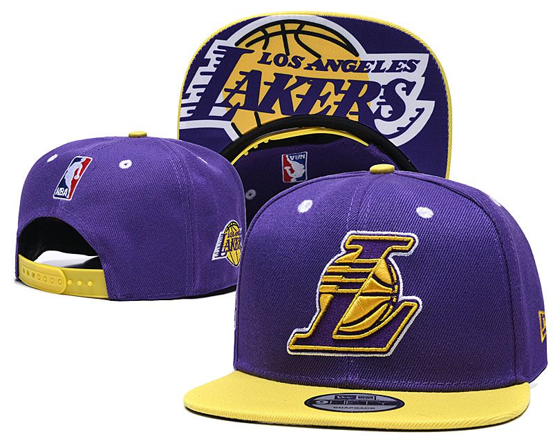2020 NBA Los Angeles Lakers Hat 202011915->nba hats->Sports Caps